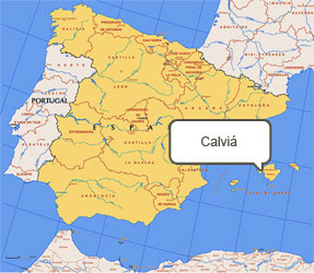 Mapa de Calviá