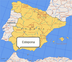 Mapa de Estepona