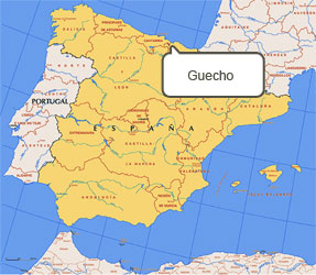 Mapa de Guecho