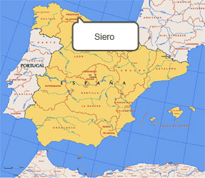 Mapa de Siero