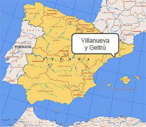 Mapa de Villanueva y Geltrú